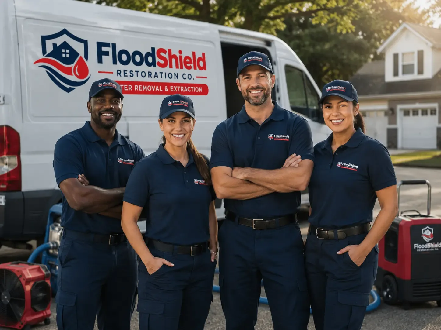 Flood Damage Restoration company in Newtonville, NJ